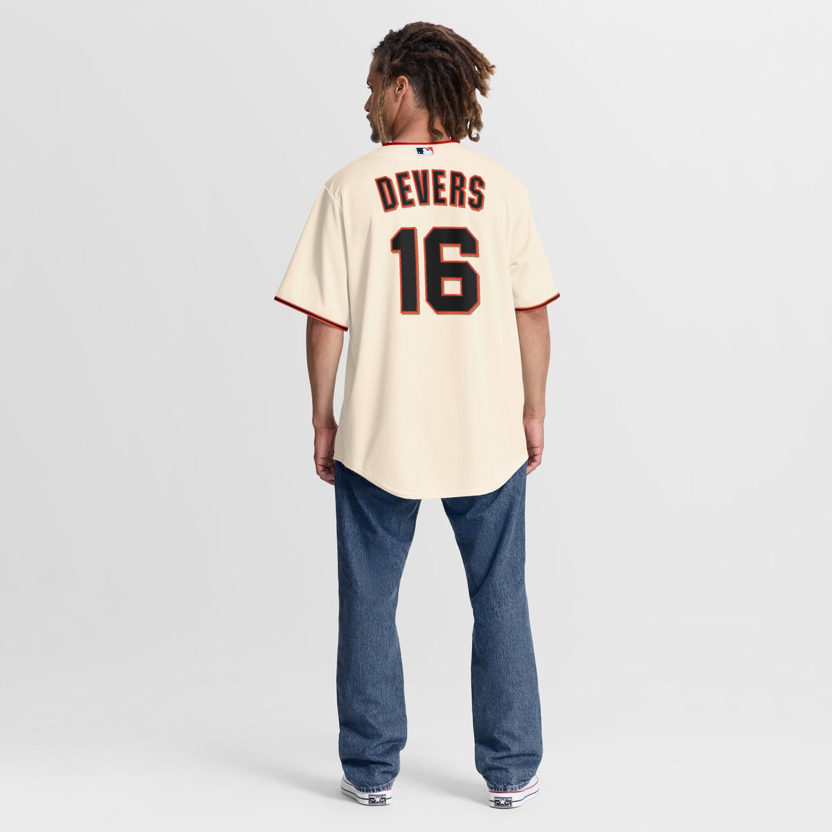 San Francisco Giants Rafael Devers Cream Home Replica Baseball Jersey