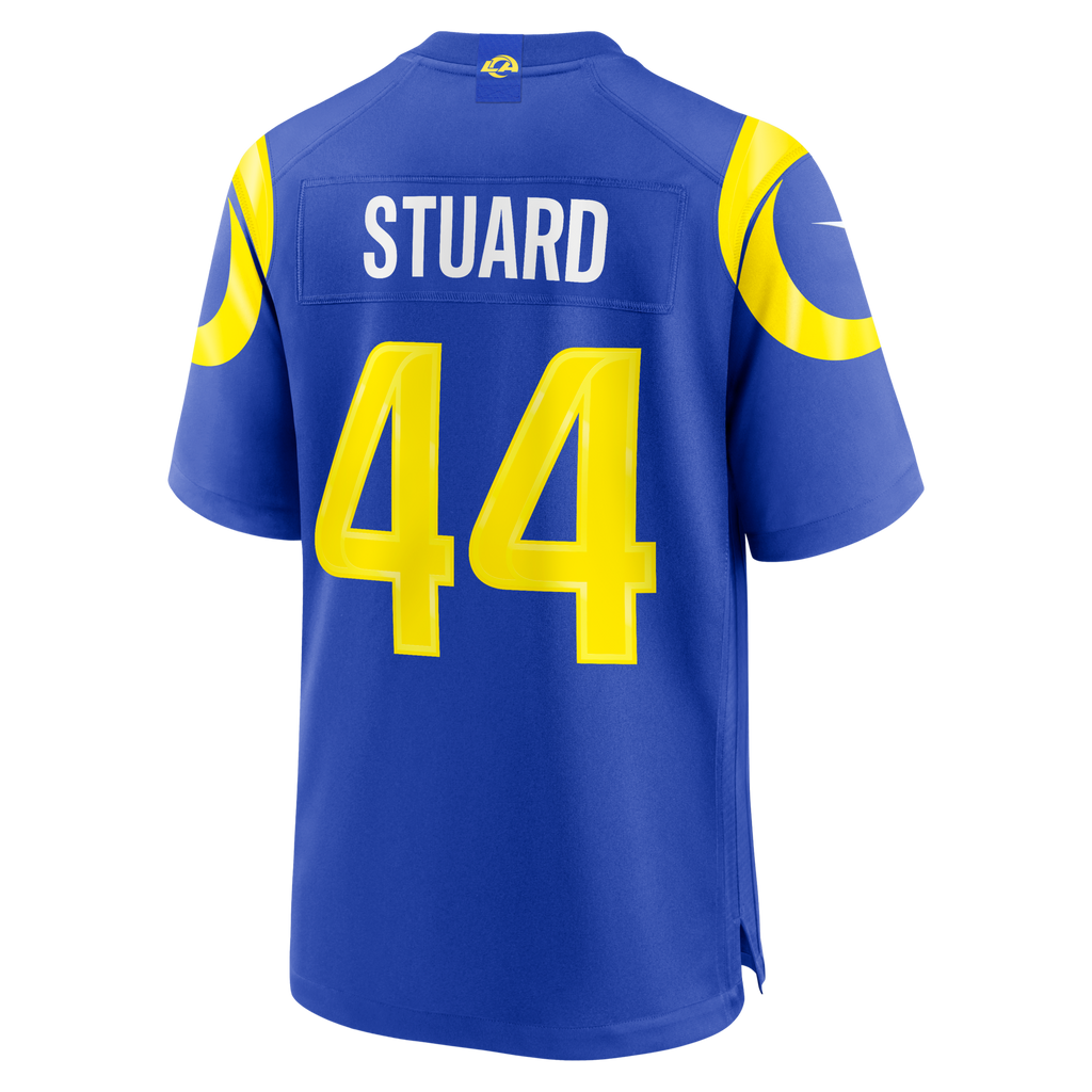 Los Angeles Rams Grant Stuard Royal Team Game Football Jersey