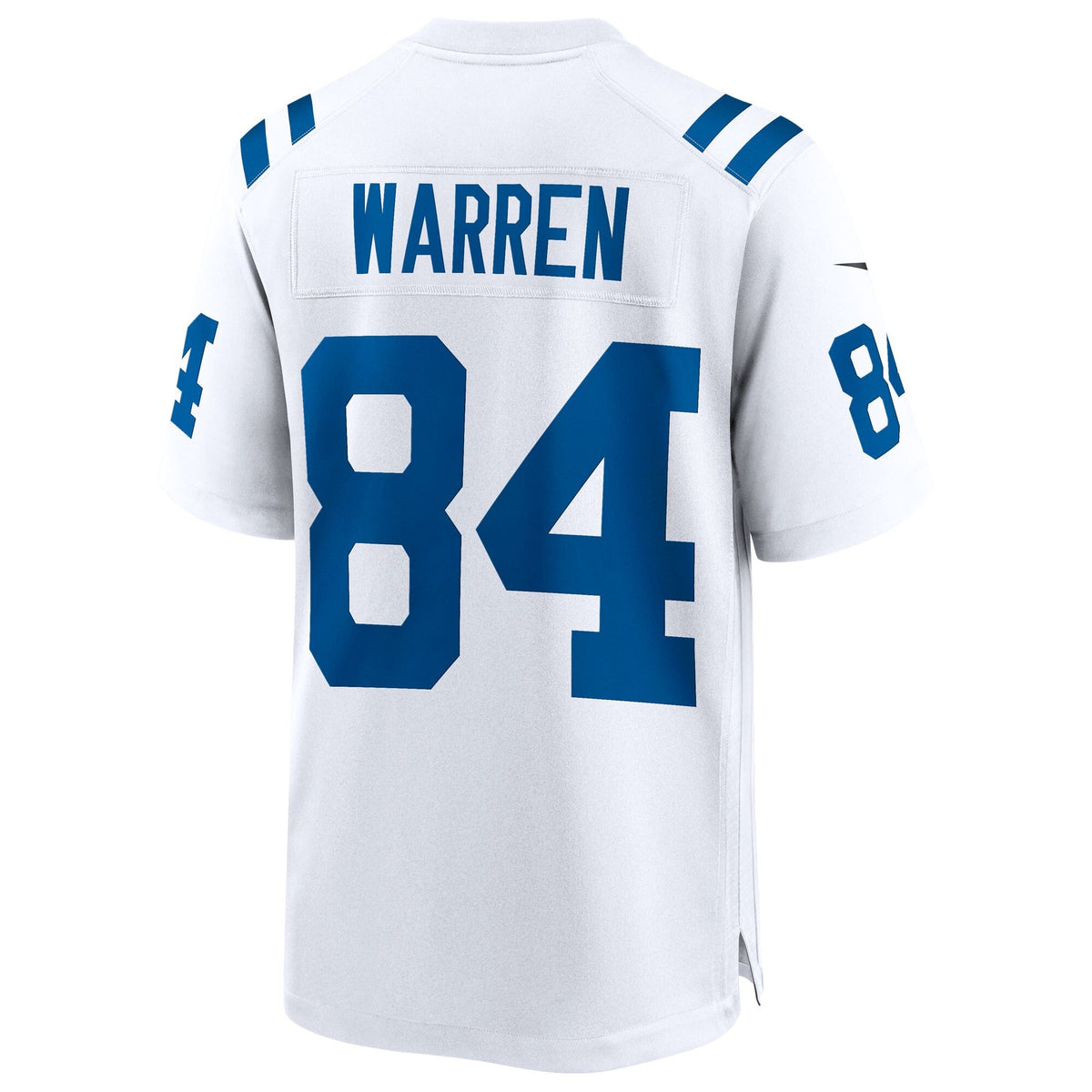 Indianapolis Colts Tyler Warren White Game Football Jersey