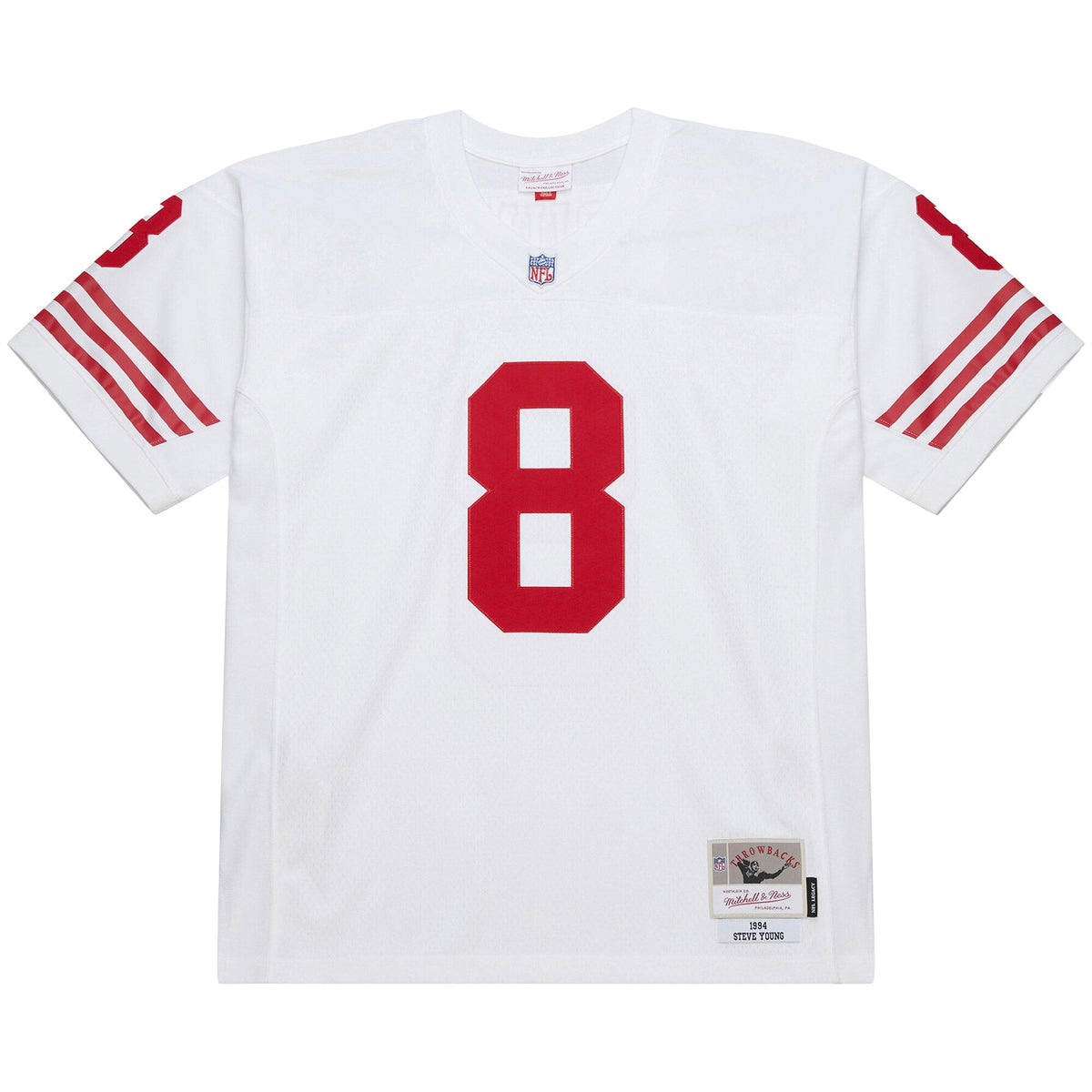 San Francisco 49ers Steve Young White 1994 Legacy Replica Football Jersey