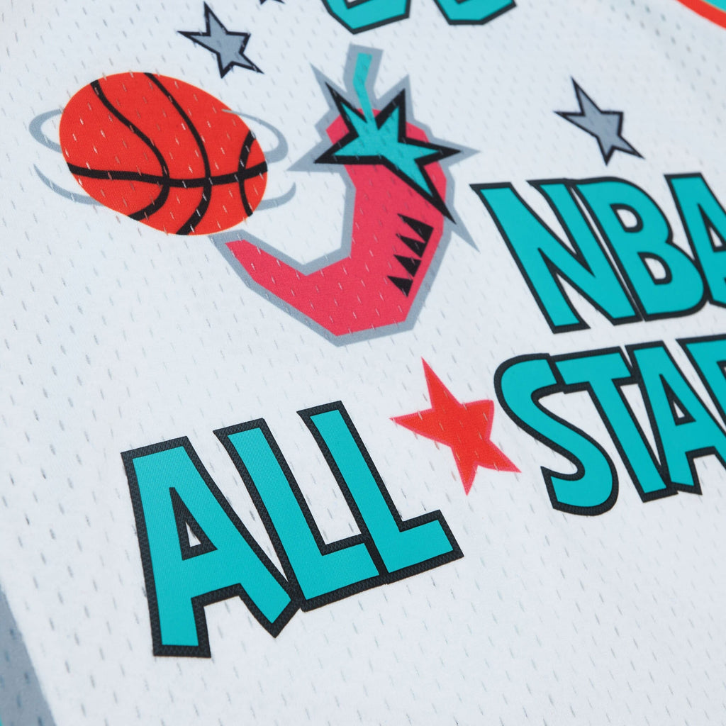 NBA Karl Malone 1996 All-Star Swingman Jersey - White