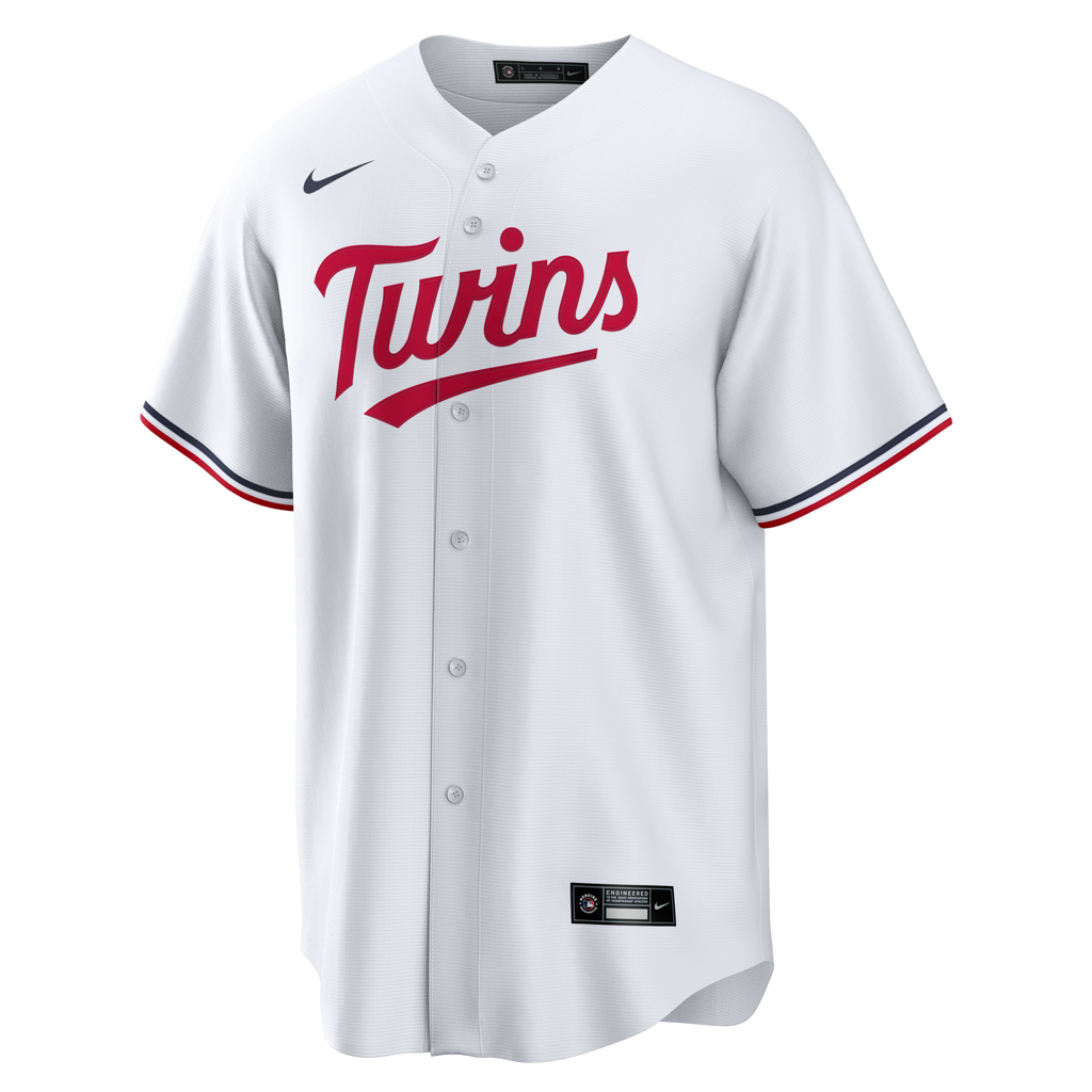 Minnesota Twins White Home Big & Tall Replica Baseball Jersey