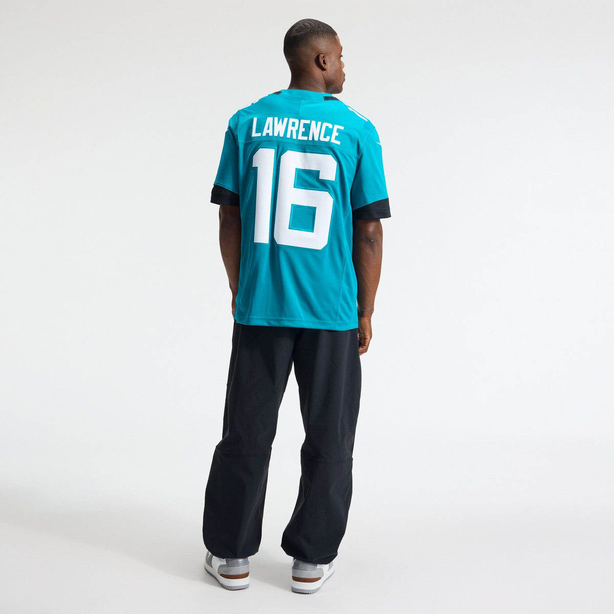 Jacksonville Jaguars Trevor Lawrence Teal Team Vapor F.U.S.E. Stitched Limited Football Jersey