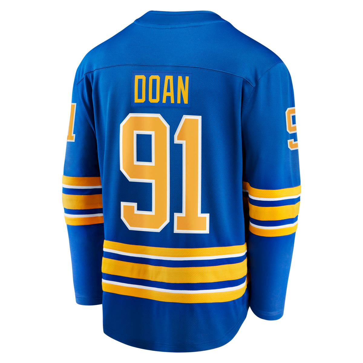 Buffalo Sabres Josh Doan Royal Home Premier Breakaway Player Hockey Jersey