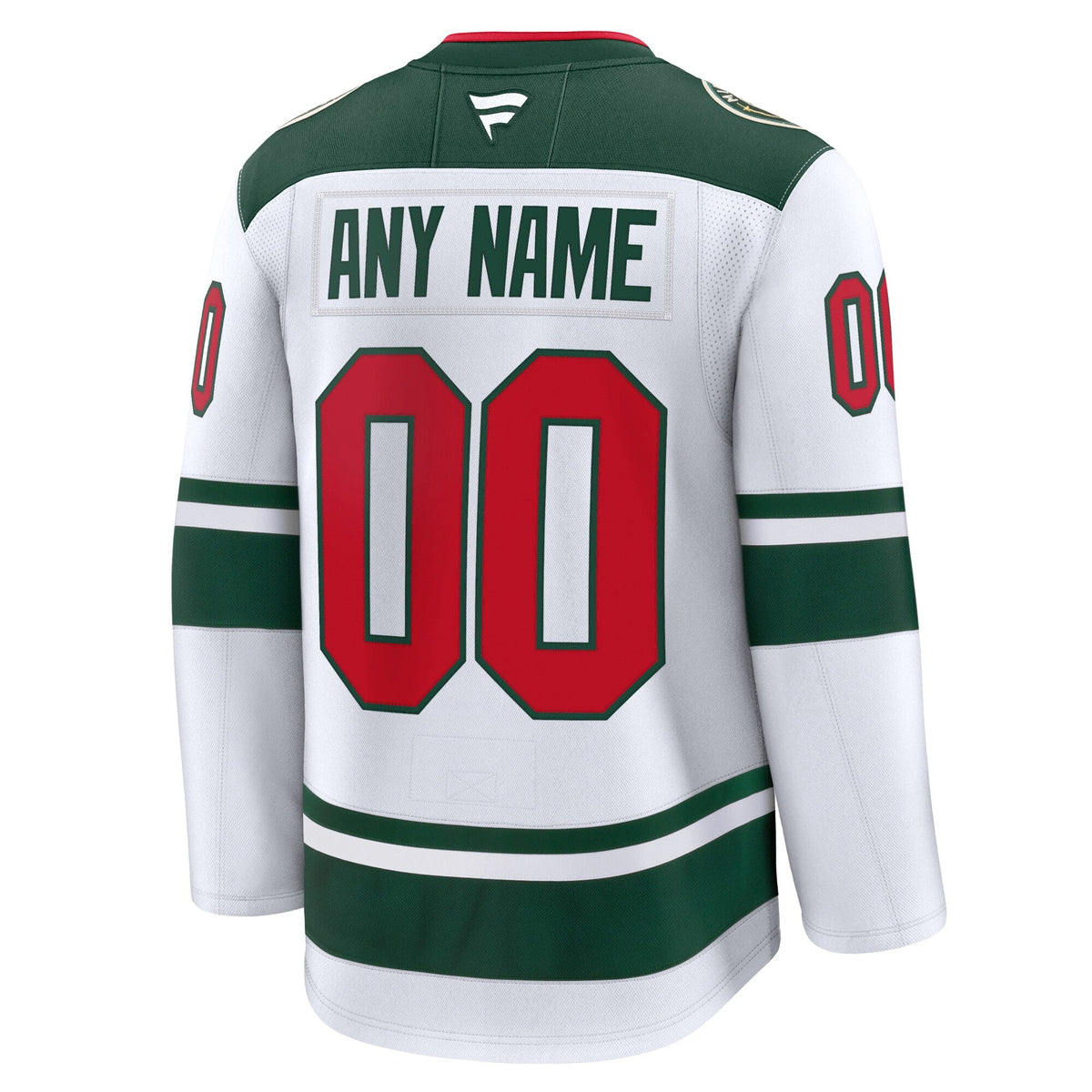 Minnesota Wild White Away Premium Custom Jersey