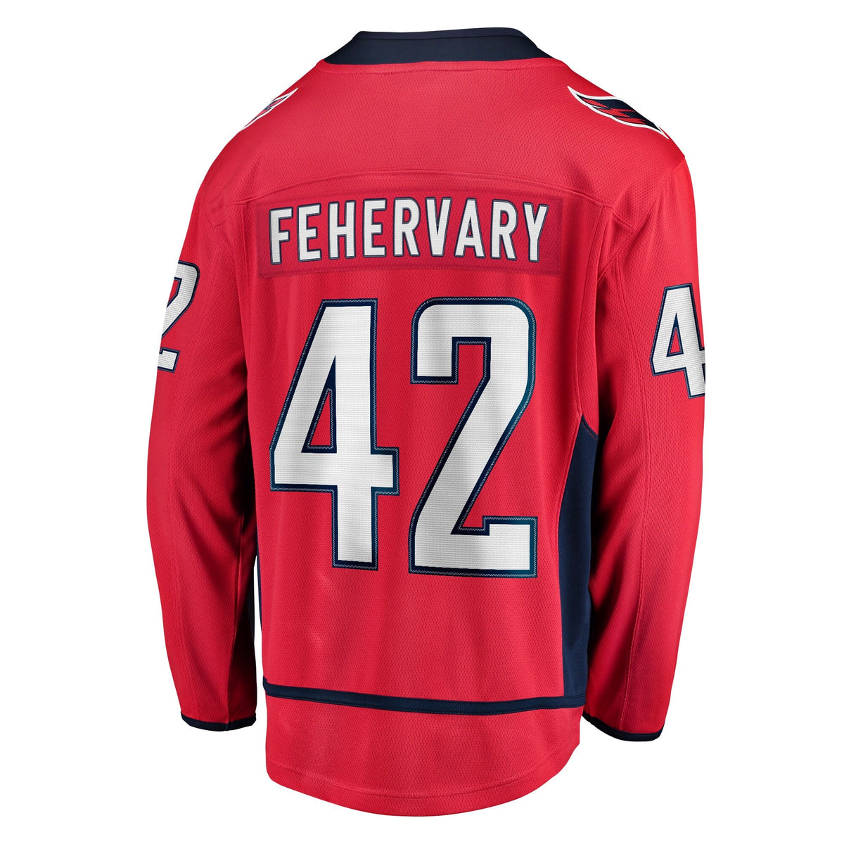 Washington Capitals Martin Fehervary Red Home Breakaway Player Hockey Jersey