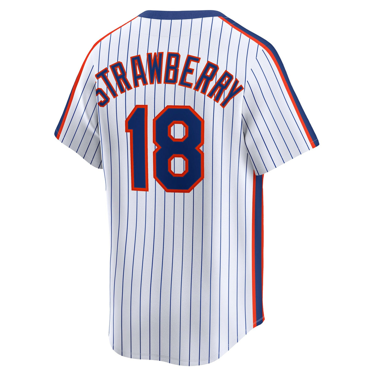 New York Mets Darryl Strawberry White Throwback Cooperstown Collection Limited Baseball Jersey