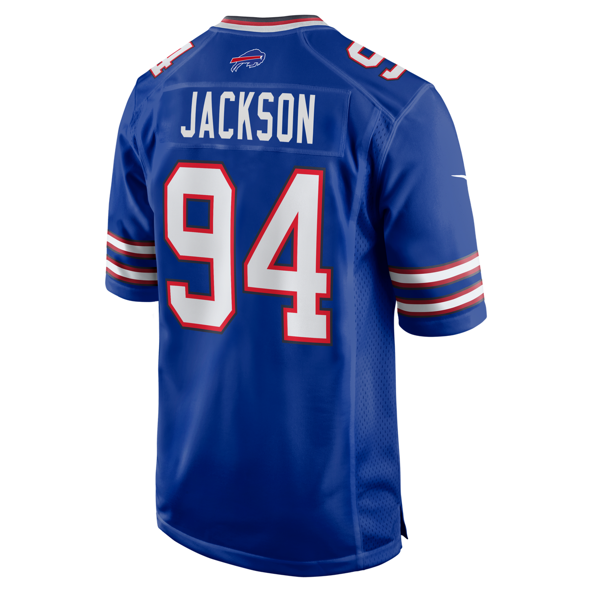 Buffalo Bills Landon Jackson Royal Team Game Football Jersey
