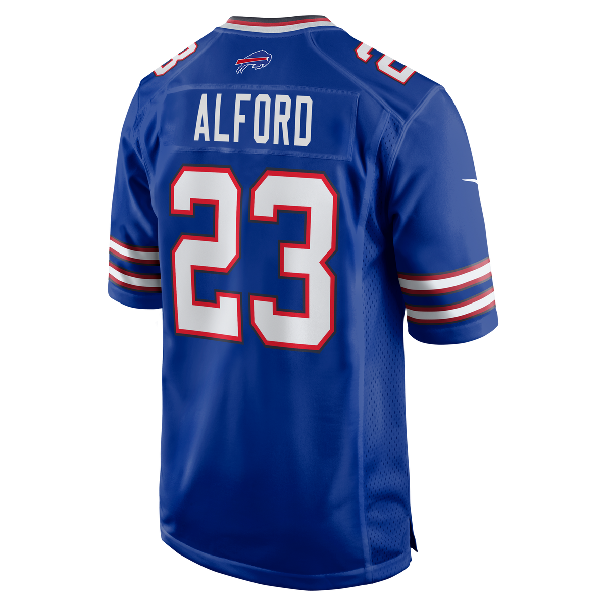 Buffalo Bills Dee Alford Royal Team Game Football Jersey