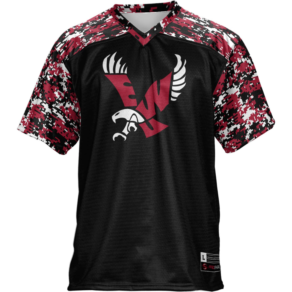 Black Eastern Washington Eagles Football Jersey