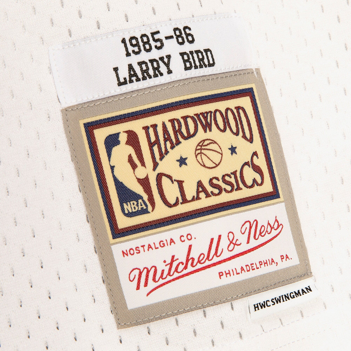 Boston Celtics Larry Bird 1985 Reload Swingman Jersey - White