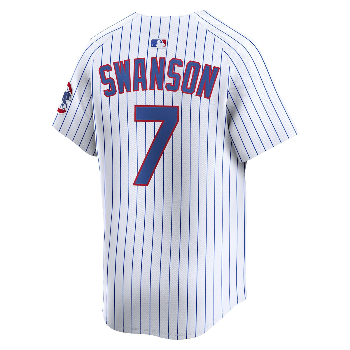 Chicago Cubs Dansby Swanson White Home Limited Player Baseball Jersey