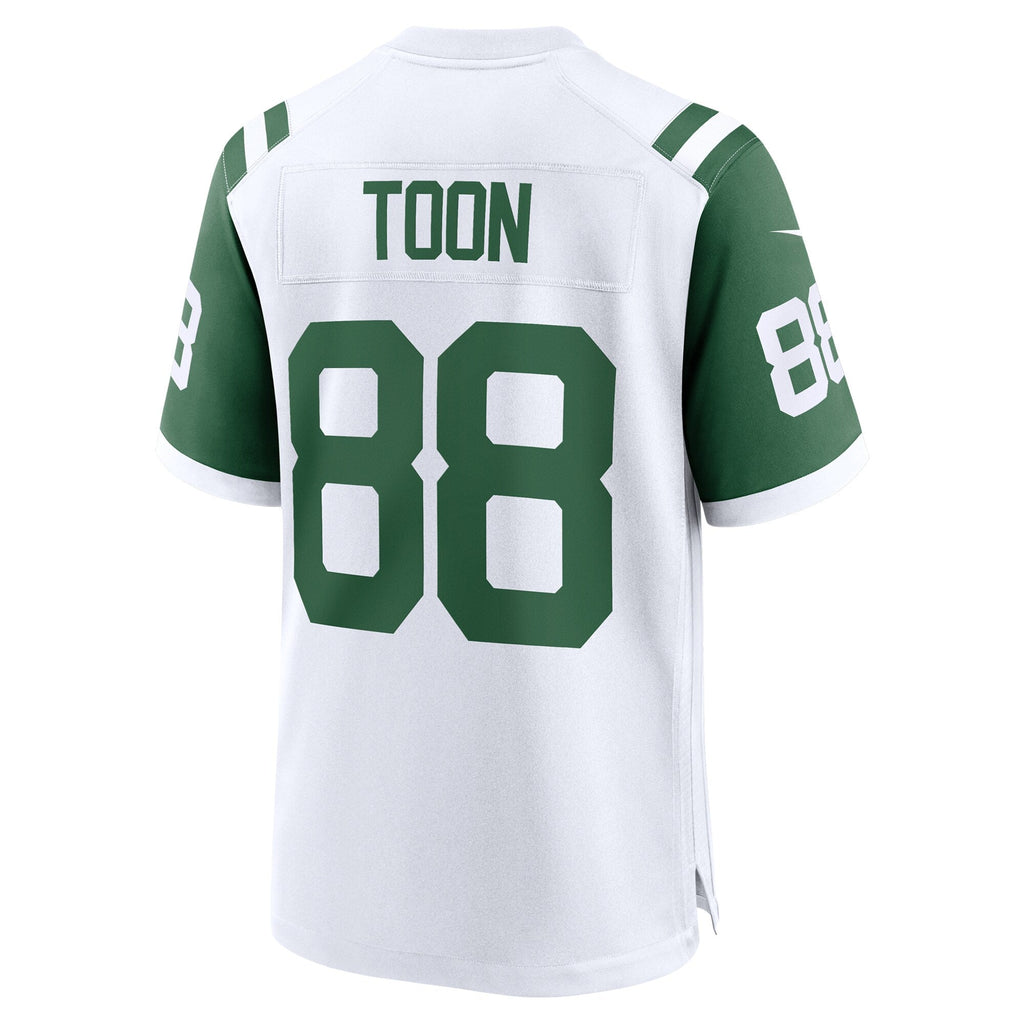 New York Jets Al Toon White Retired Player Alternate Game Football Jersey