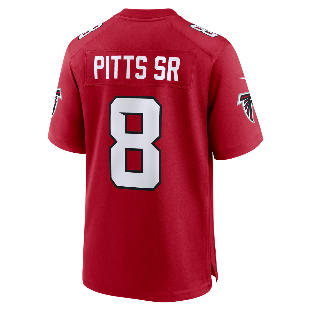Atlanta Falcons Kyle Pitts Sr. Red Game Football Jersey