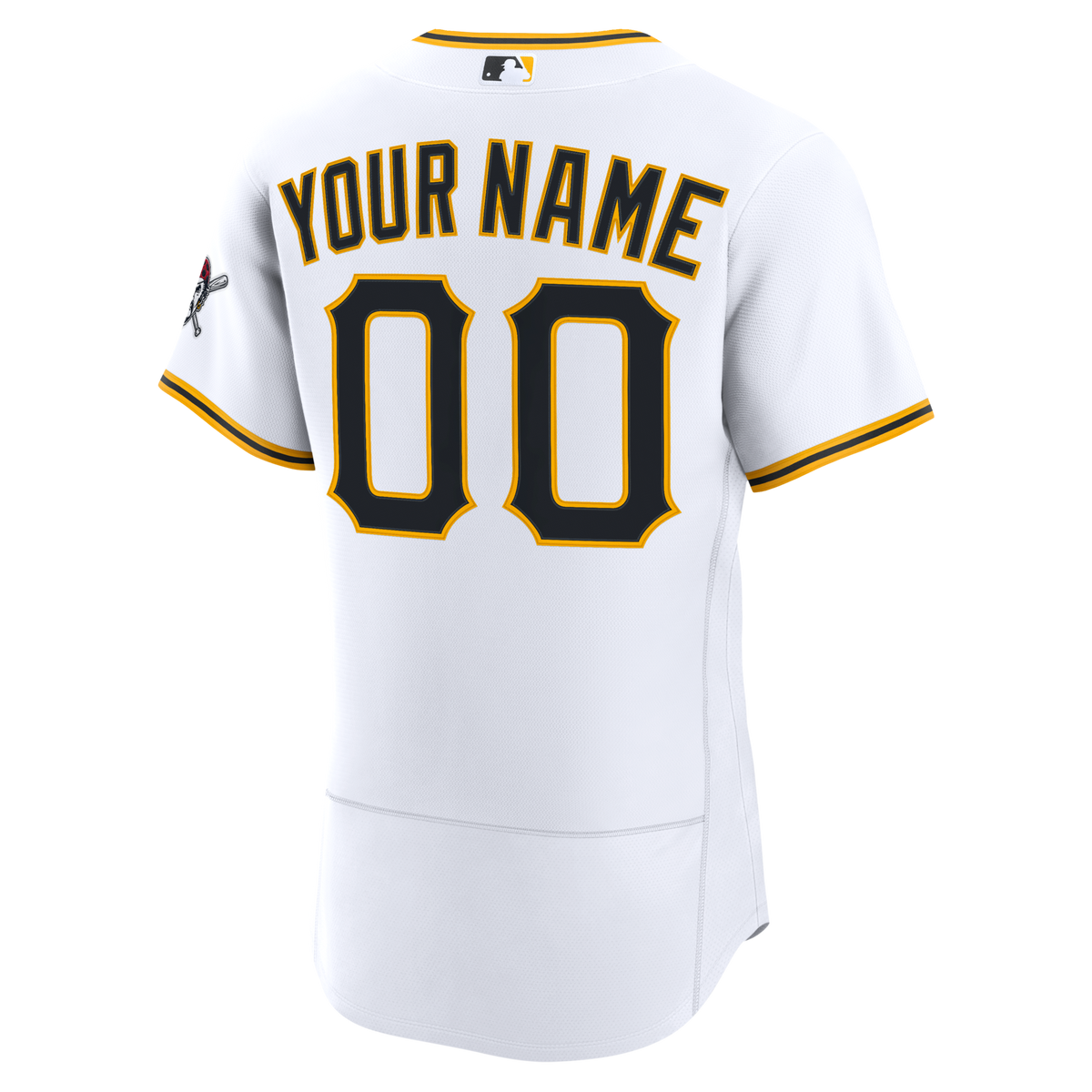 Pittsburgh Pirates White Home Custom Baseball Jersey