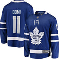 Toronto Maple Leafs Max Domi Blue Home Breakaway Hockey Jersey