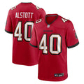 Tampa Bay Buccaneers Mike Alstott Red Retired Player Game Football Jersey