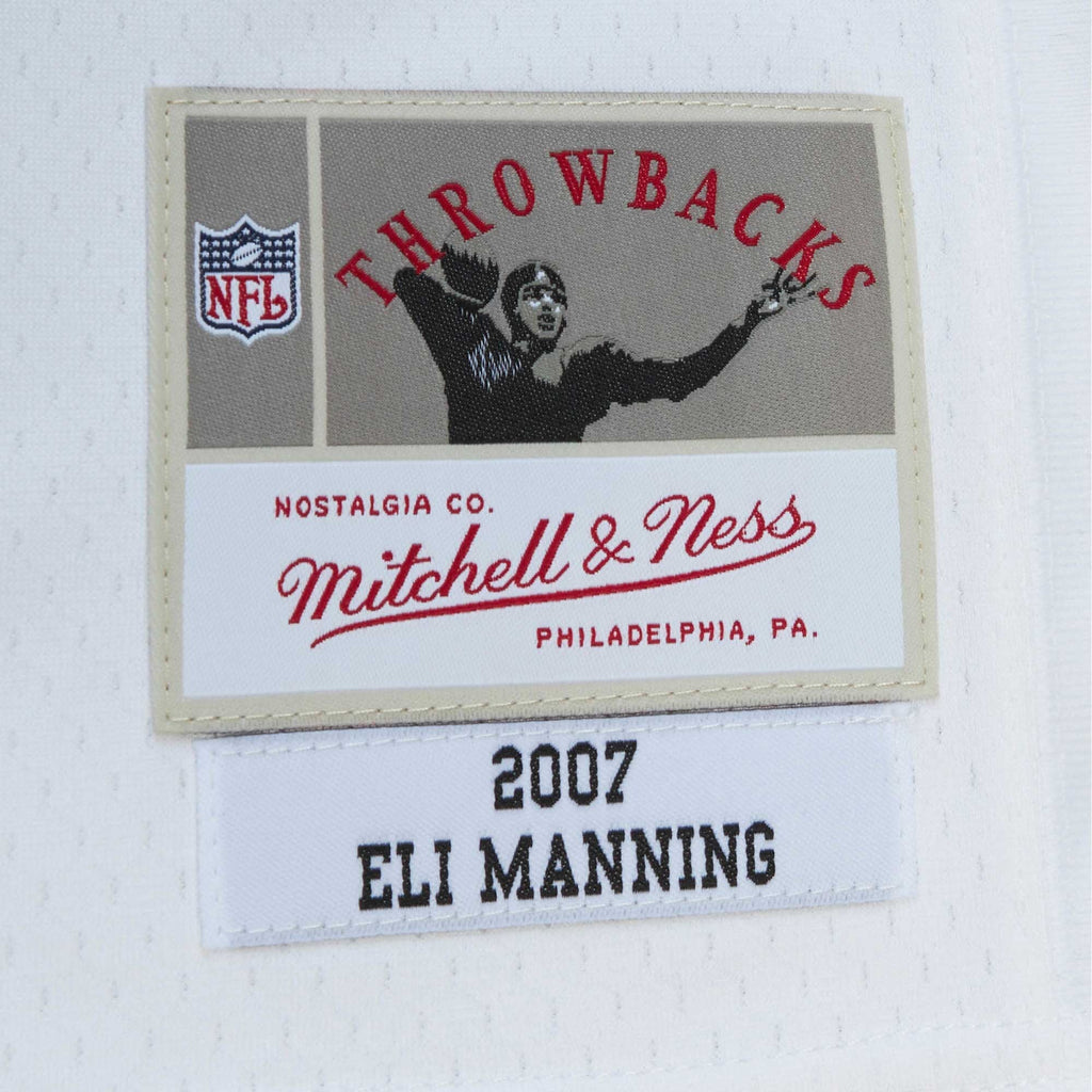 New York Giants Eli Manning White Legacy Replica Football Jersey