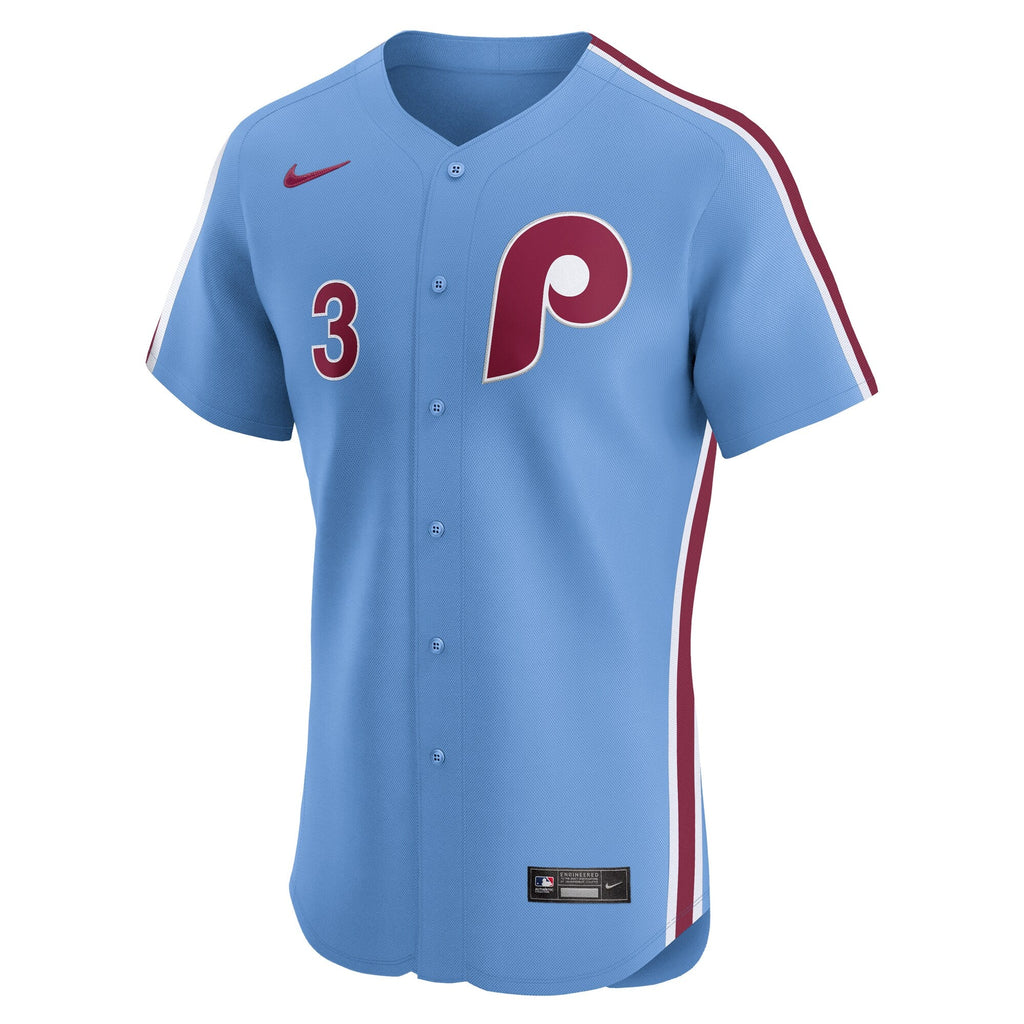Philadelphia Phillies Bryce Harper Light Blue Alternate Elite Baseball Jersey