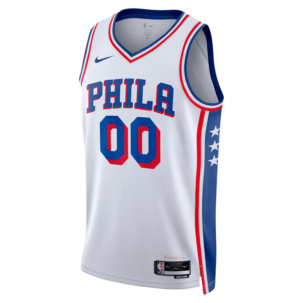 Philadelphia 76ers Association Swingman Jersey - Custom
