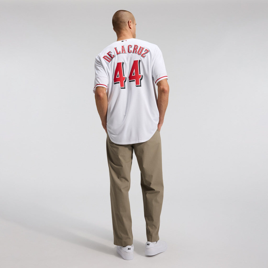 Cincinnati Reds Elly De La Cruz White Alternate 2 Replica Baseball Jersey