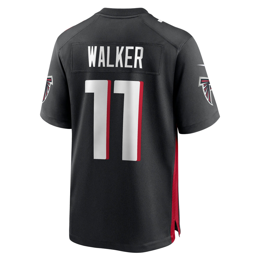 Atlanta Falcons Jalon Walker Black Team Game Football Jersey
