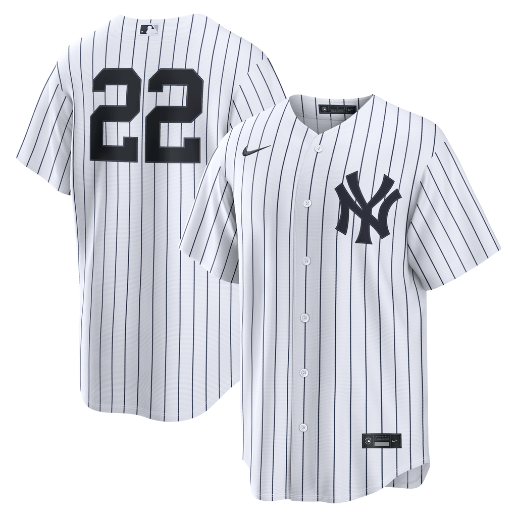 New York Yankees Ben Rice White Home Replica Baseball Jersey