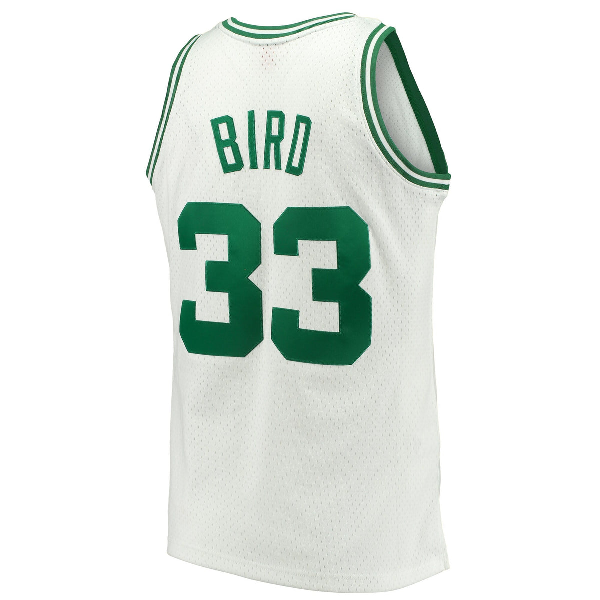 Larry Bird White Boston Celtics 1985-86 Hardwood Classics Swingman Jersey