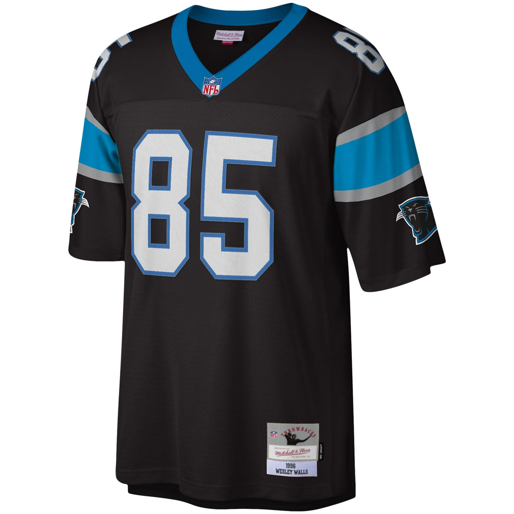 Carolina Panthers Wesley Walls Black Legacy Replica Football Jersey