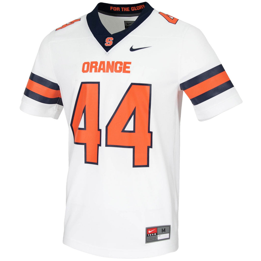 #44 White Syracuse Orange Untouchable Game Jersey