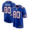 Buffalo Bills Max Tomczak Royal Team Game Football Jersey