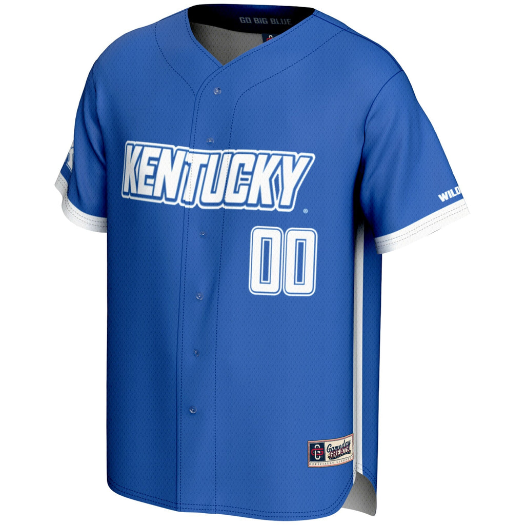 Kentucky Wildcats NIL Pick-A-Player Lightweight Baseball Jersey - Royal