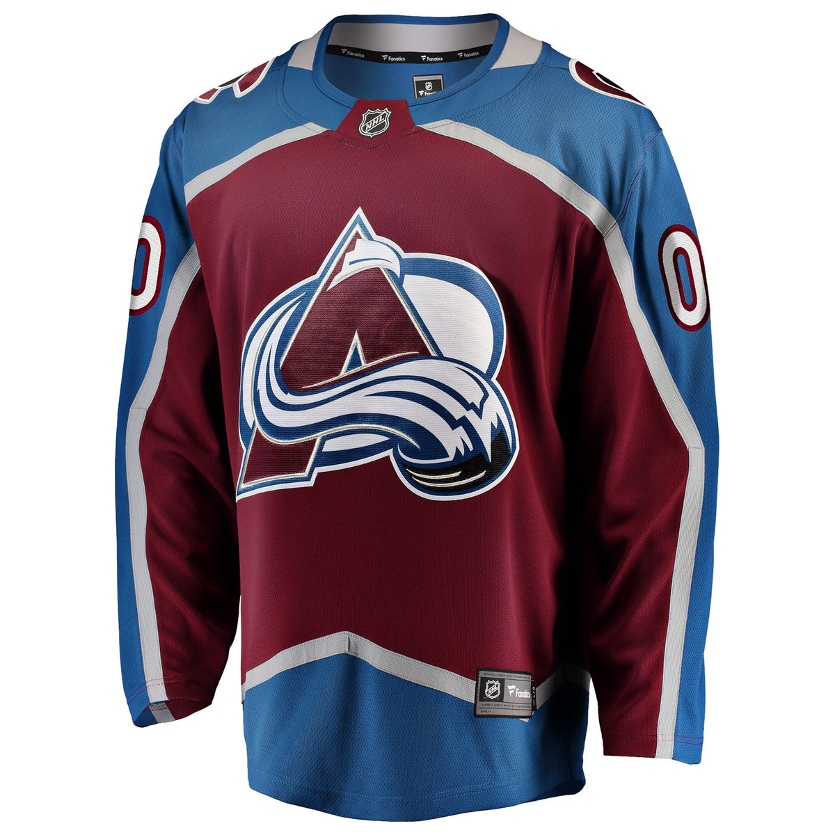 Colorado Avalanche Maroon Home Breakaway Custom Hockey Jersey