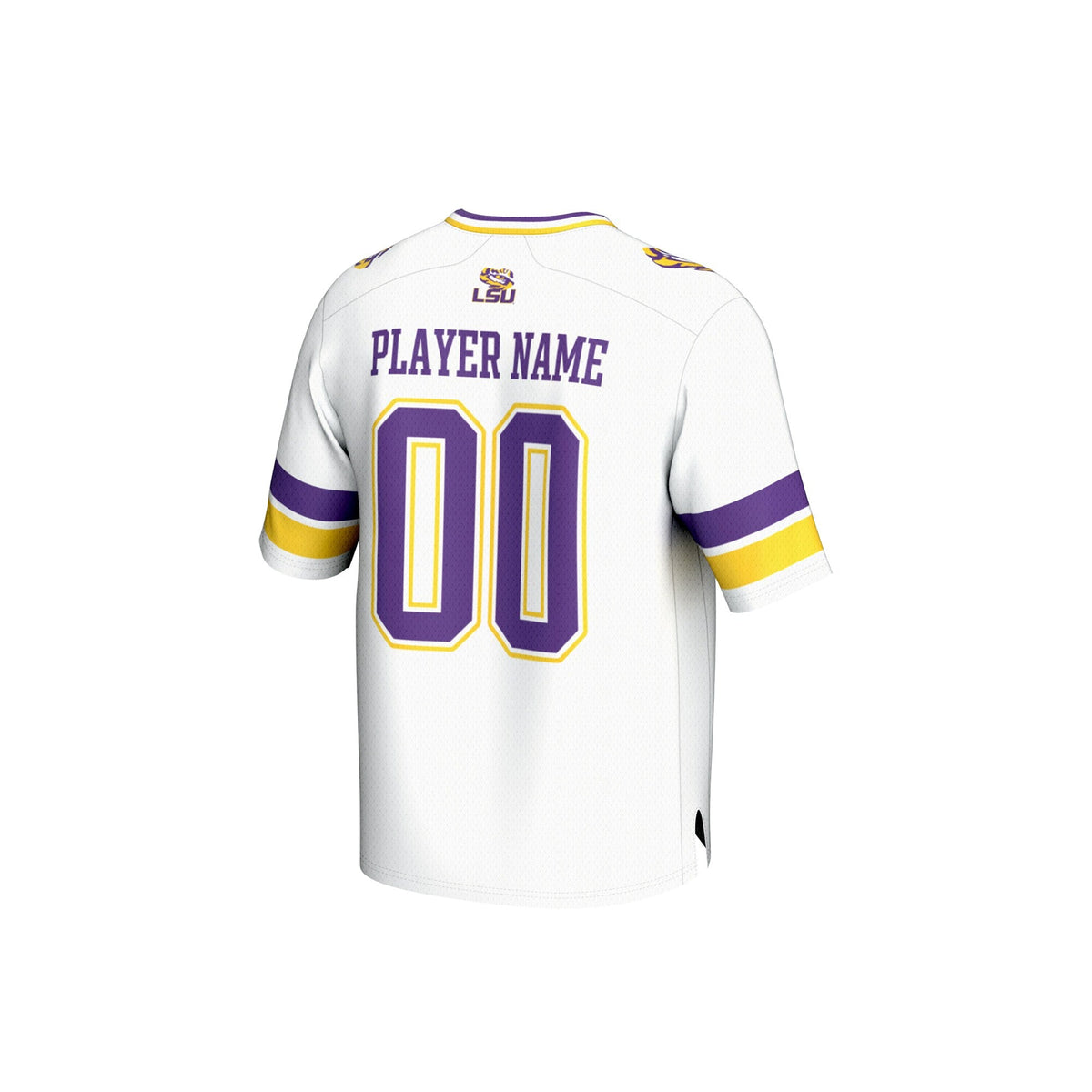 LSU Tigers NIL Pick-A-Player Football Fashion Jersey - White