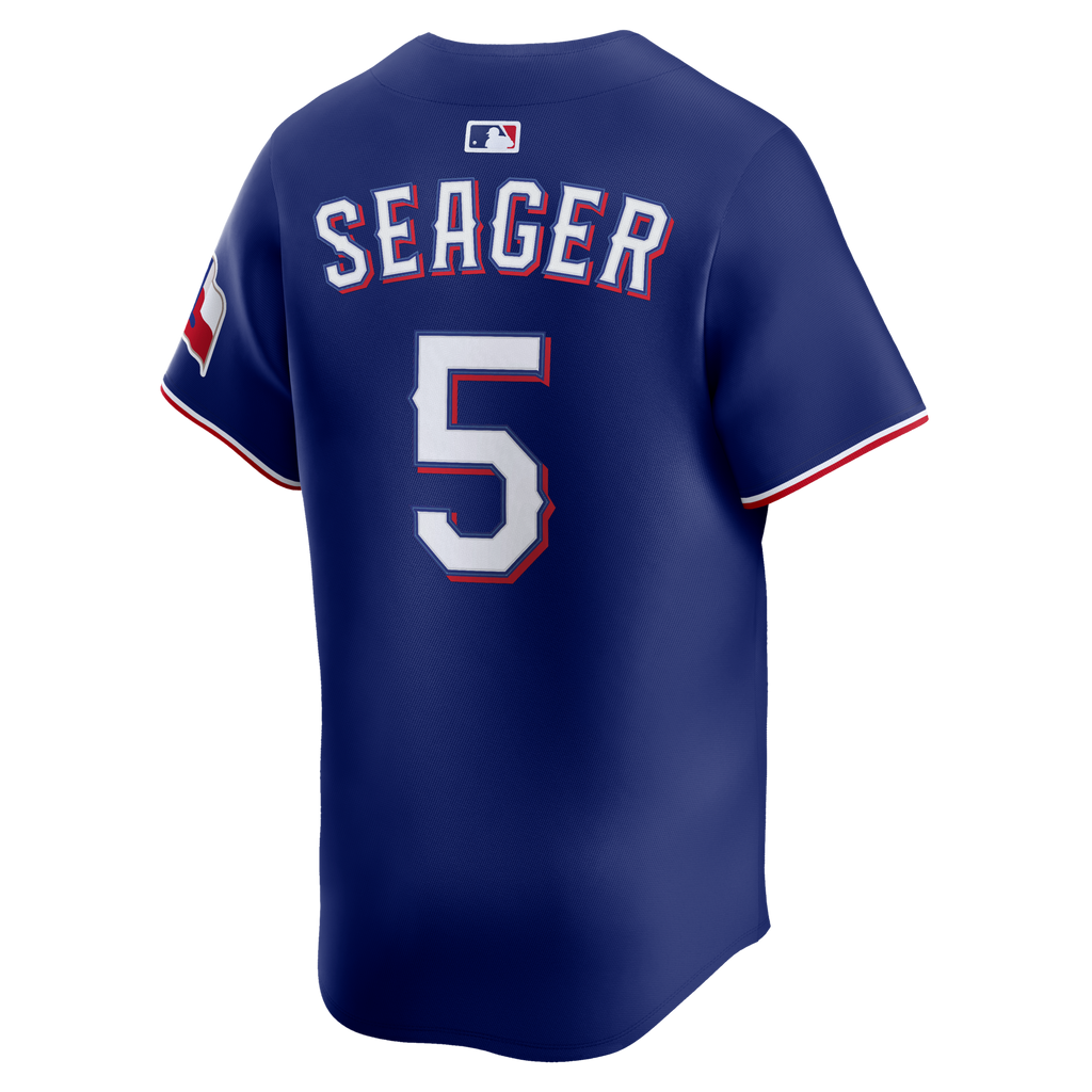 Texas Rangers Corey Seager Royal Alternate 2 Limited Baseball Jersey