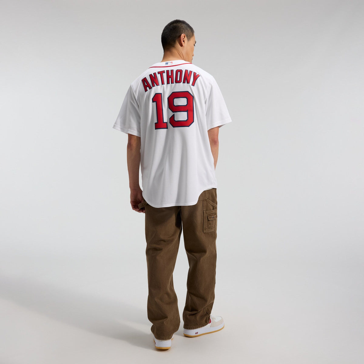 Boston Red Sox Roman Anthony White Home Replica Baseball Jersey