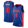 Detroit Pistons Icon Edition Swingman Jersey - Blue - Jalen Duren
