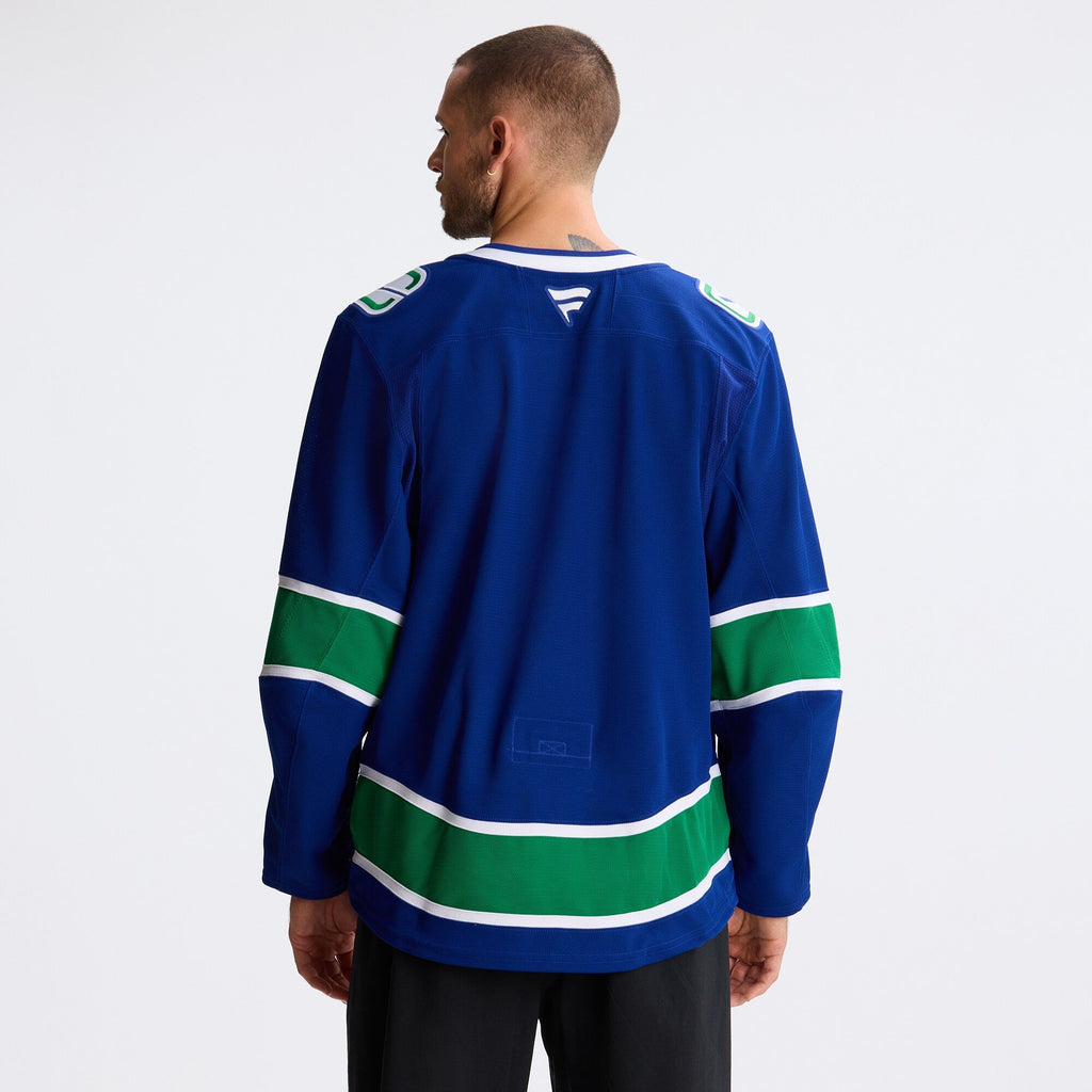Vancouver Canucks Blue Home Pro Jersey