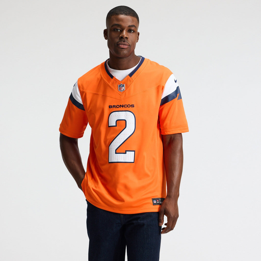 Denver Broncos Patrick Surtain II Orange Team Vapor F.U.S.E. Stitched Limited Football Jersey