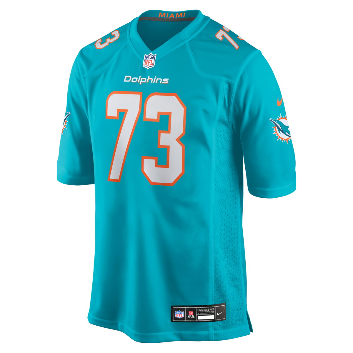 Miami Dolphins Austin Jackson Aqua Game Football Jersey