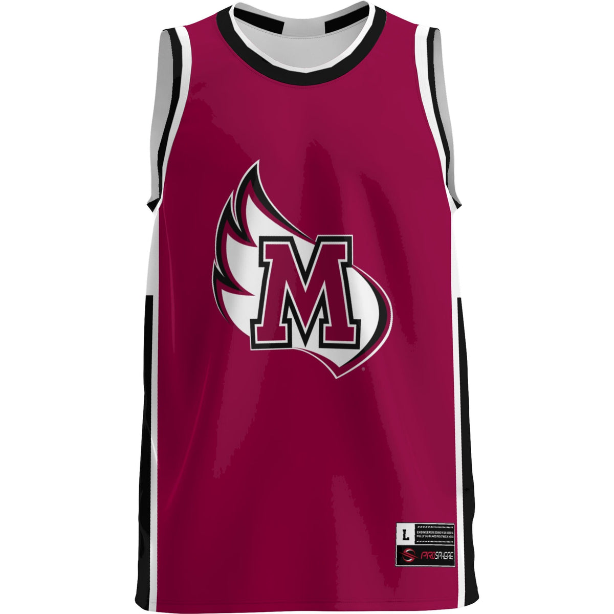 Meredith College Avenging Angels Lightweight Basketball Jersey - Maroon