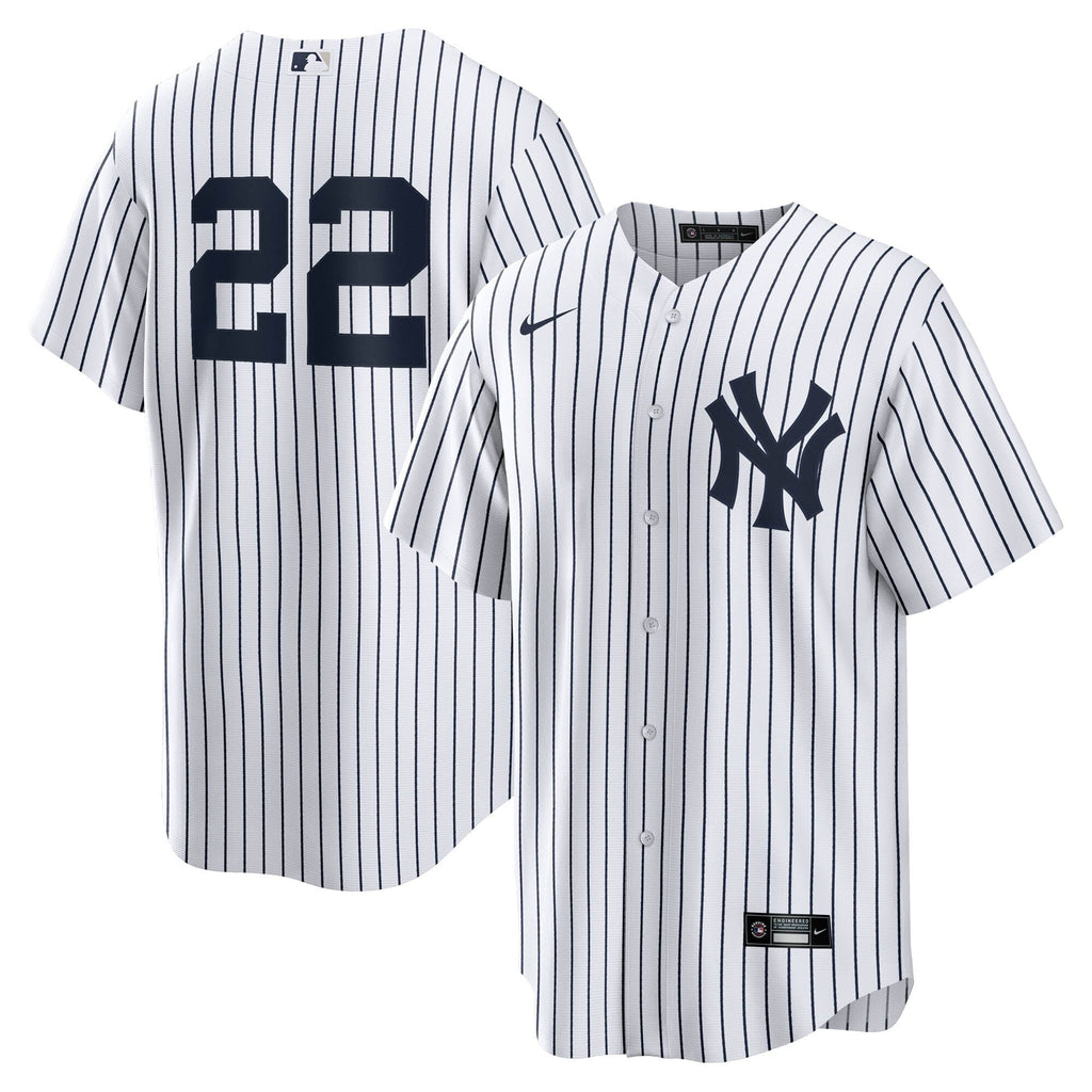 New York Yankees Ben Rice White Home Replica Baseball Jersey