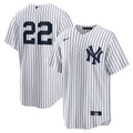 New York Yankees Ben Rice White Home Replica Baseball Jersey