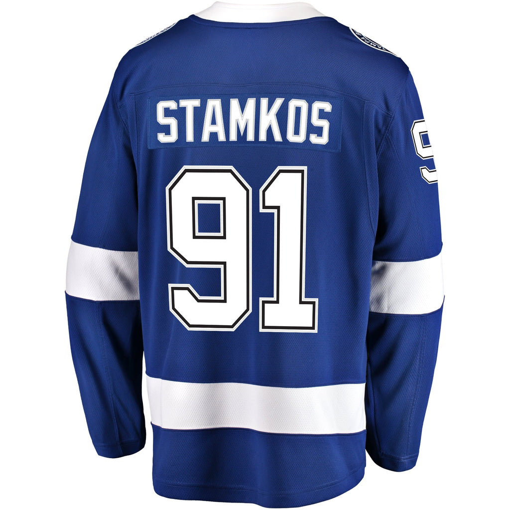 Tampa Bay Lightning Steven Stamkos Blue Breakaway Player Hockey Jersey