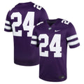 #24 Purple Kansas State Wildcats Untouchable Football Jersey