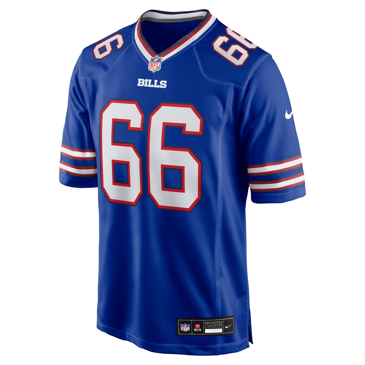 Buffalo Bills Connor McGovern Royal Game Player Football Jersey