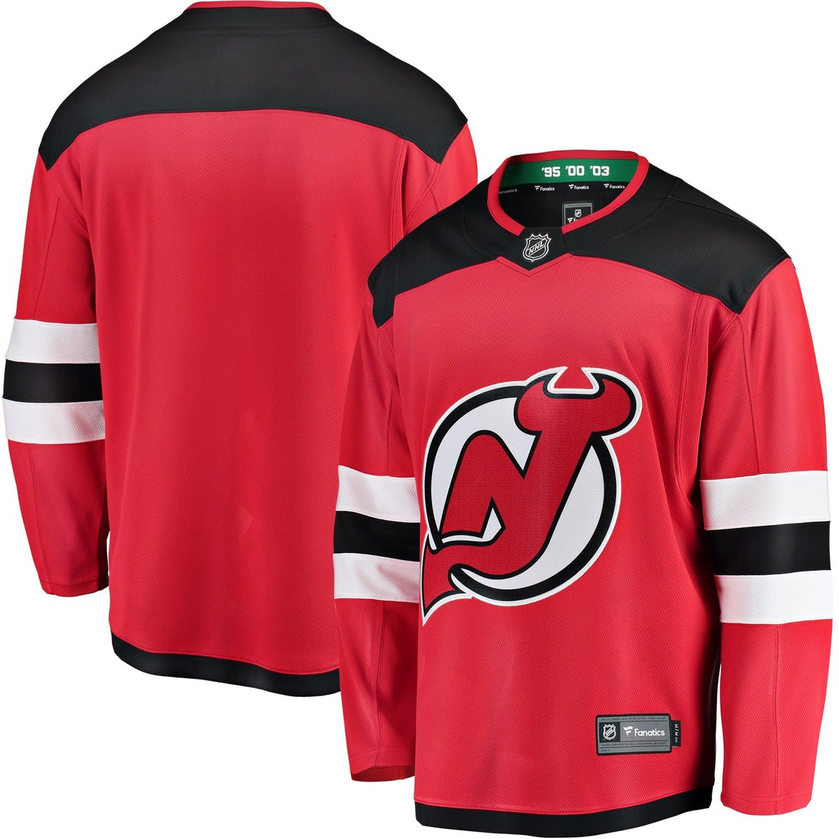 New Hockey Jersey Devils Red Breakaway Home Jersey