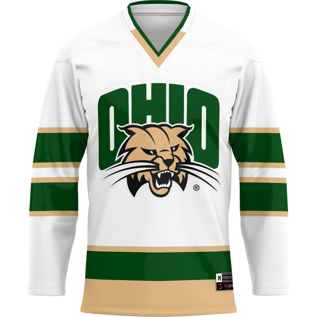 Ohio Bobcats Hockey Jersey - Green