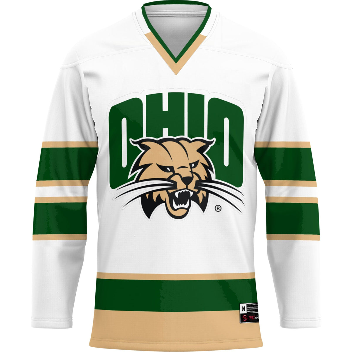 Ohio Bobcats Hockey Jersey - Green