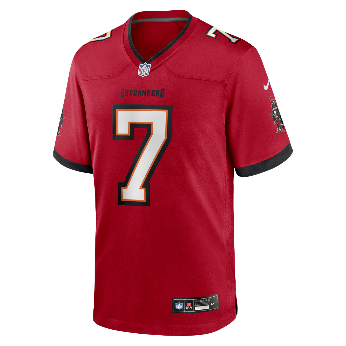 Tampa Bay Buccaneers Bucky Irving Red Game Football Jersey